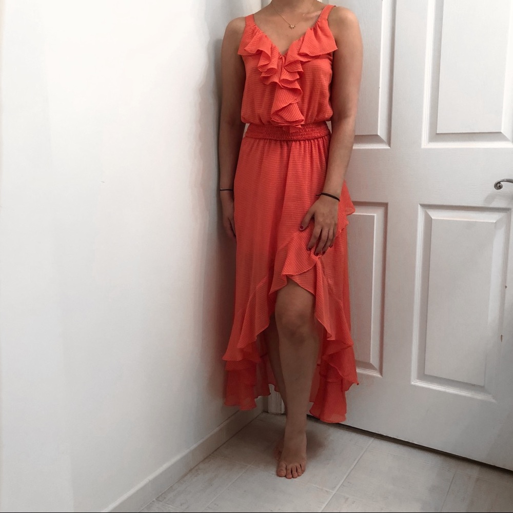 Arden B high-low maxi dress